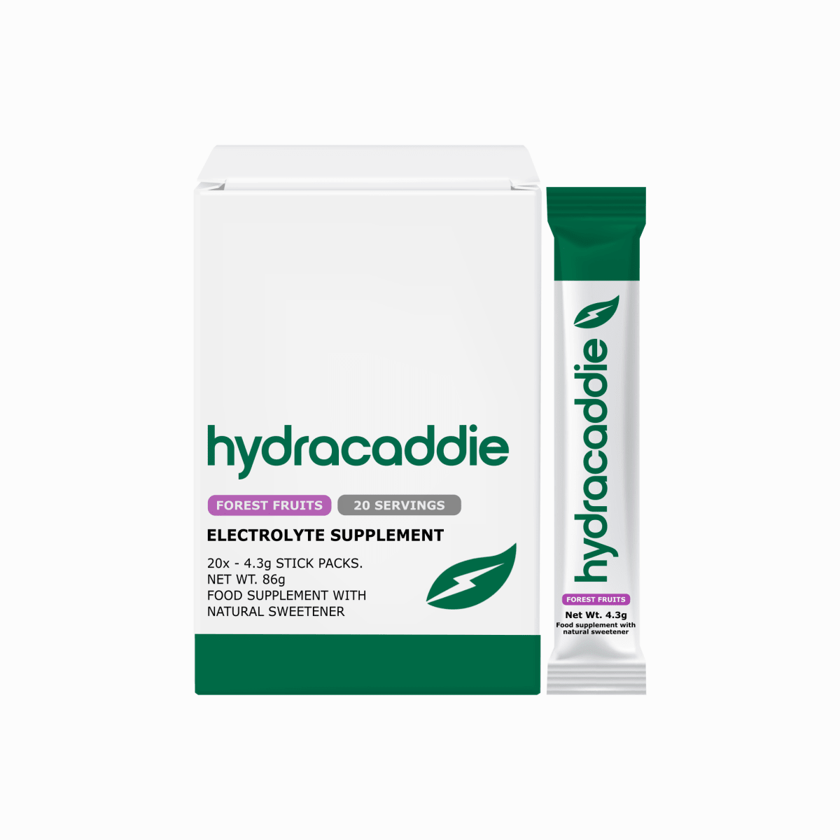 Electrolyte Sachets - Forest Fruits - Hydracaddie