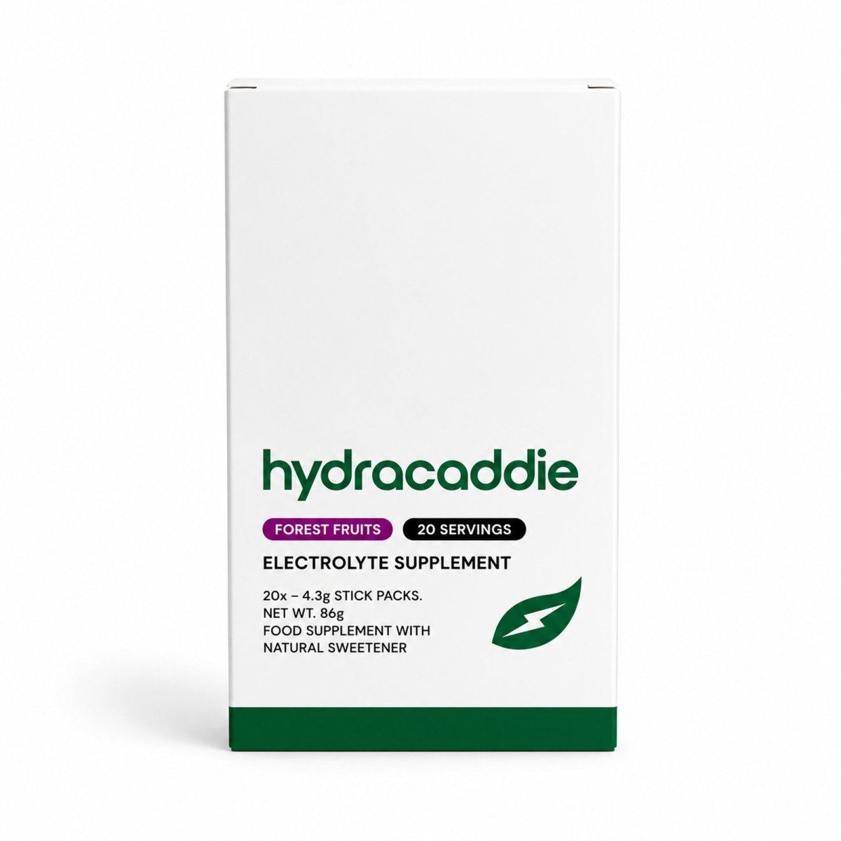 Electrolyte Sachets - Forest Fruits (20 Pack) - Hydracaddie®