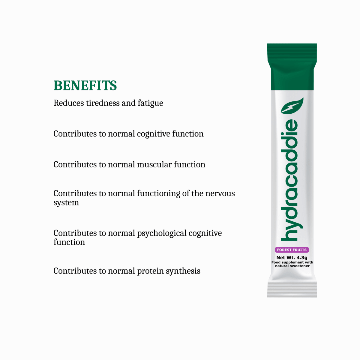 Electrolytes Sample - Forest Fruits - Hydracaddie